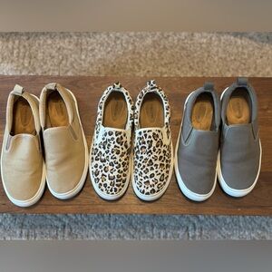 Maurice’s  Leopard and Neutral Slip-On Shoes